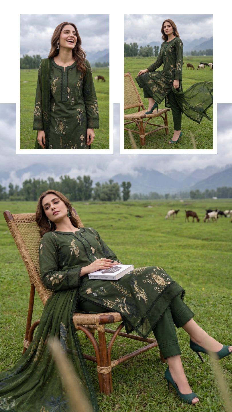 COLORS DIGITAL PRINTED LAWN CHIFFON DUPATTA EDITION