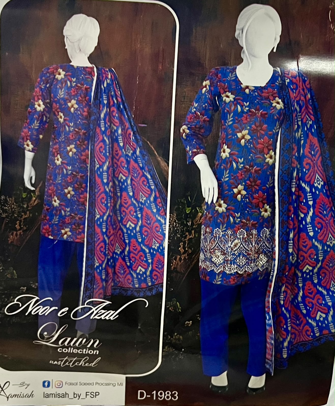 Noor e Azal Lawn 2026 Collection