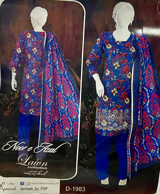 Noor e Azal Lawn 2026 Collection