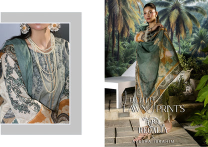 AYESHA IBRAHIM LUXURY LAWN PRINTS