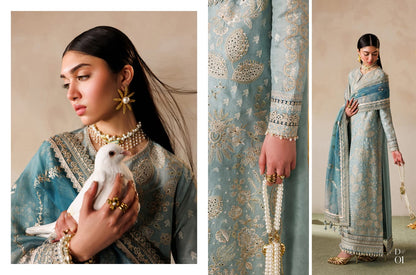 BAROQUE Embroidered LAWN 26 Eid Collection
