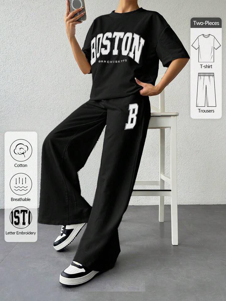 Printed design Night Suit