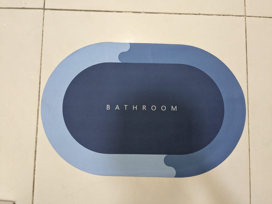 Water Absorbent & Anti Slip Bathroom Mat