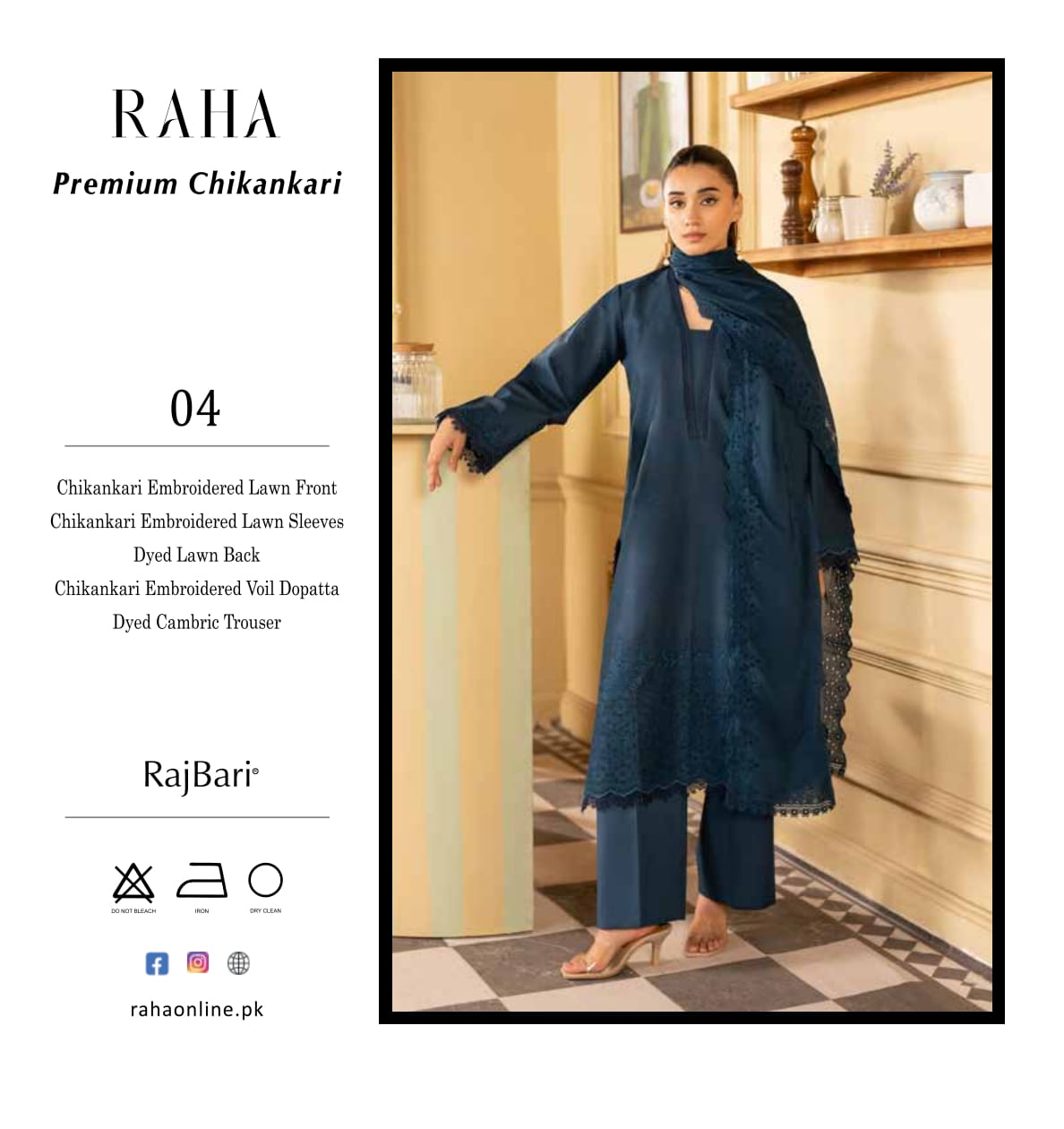 RAHA  PREMIUM CHIKANKARI