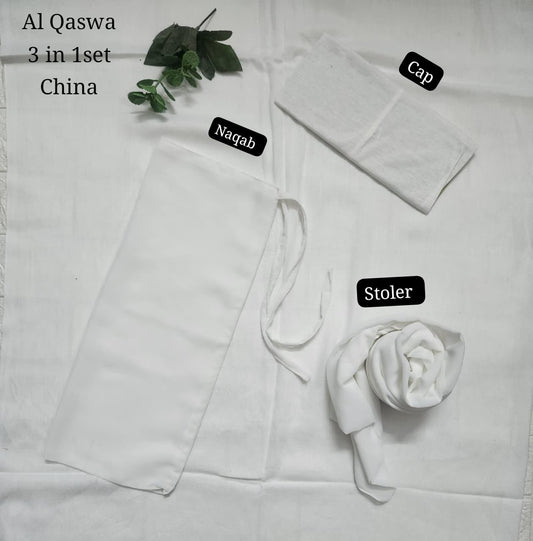 3 in 1 deal cap + niqab + stoler