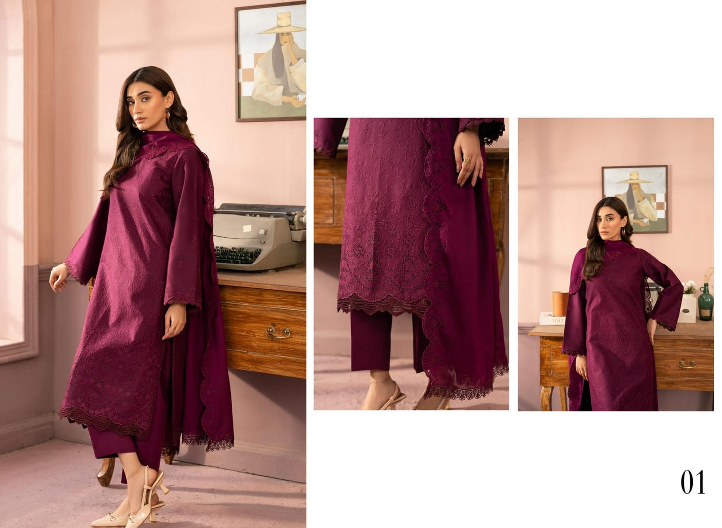 RAHA  PREMIUM CHIKANKARI