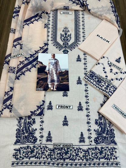 FLORENT LAWN DIGITAL PRINT ORGANZA