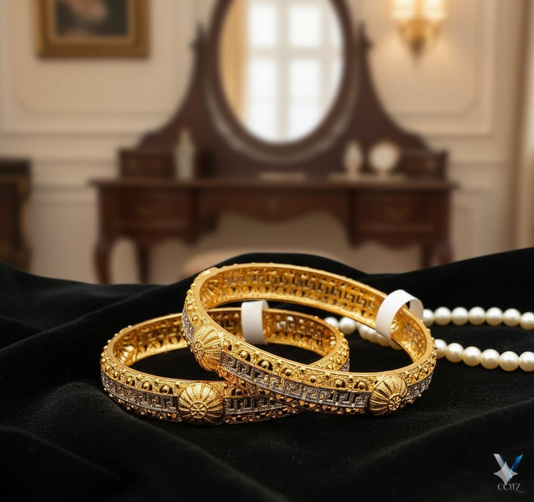 Fancy China Gold Plated Bangles