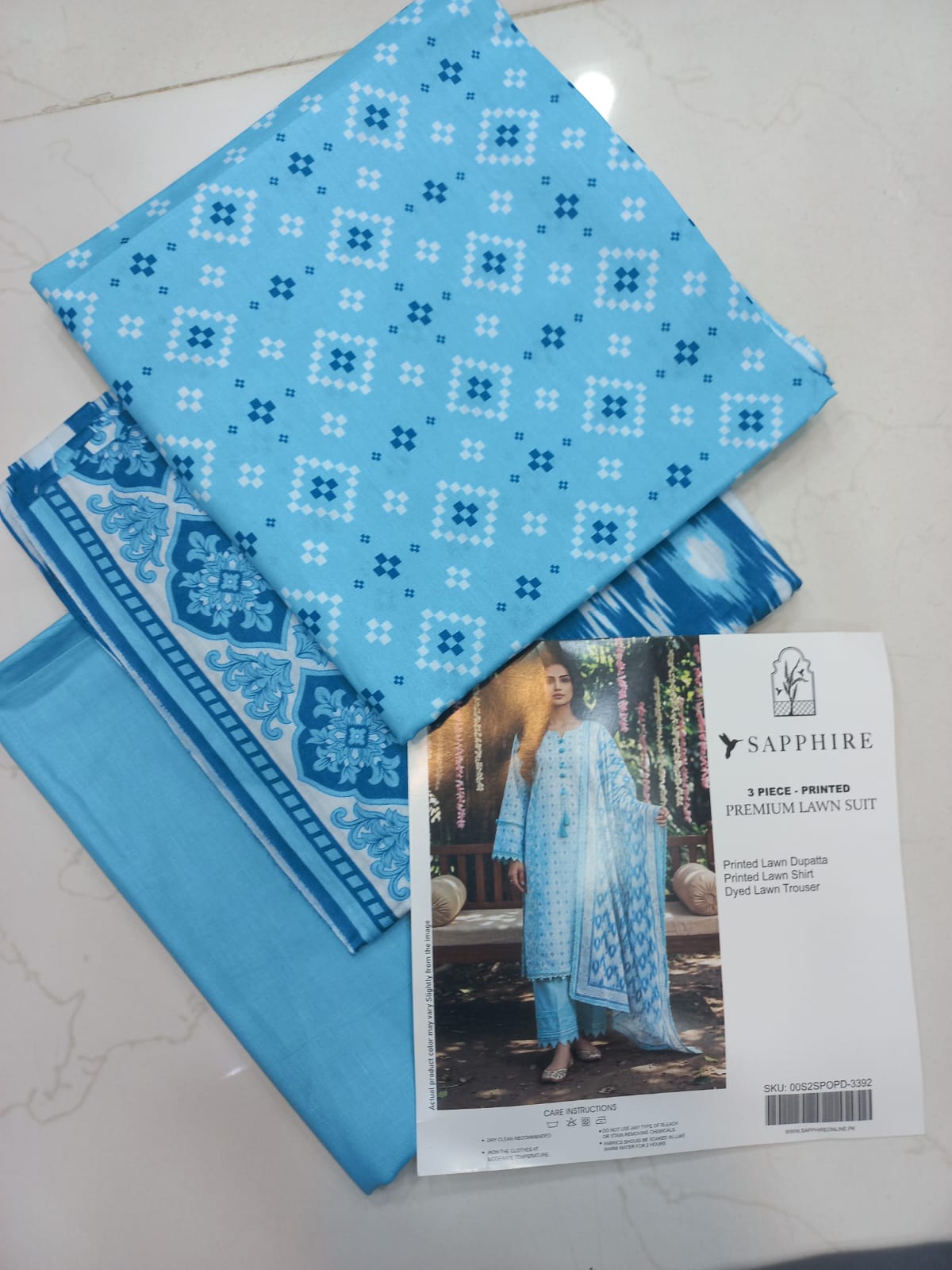 Digital Printed Lawn SAPPHIRE