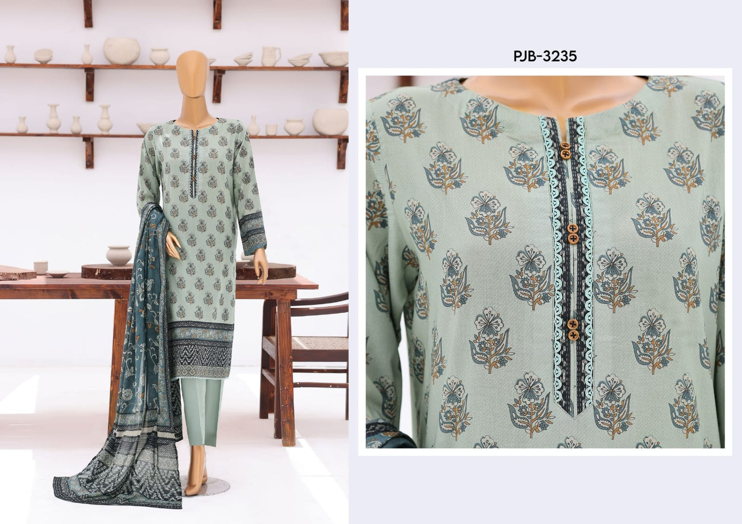 HZ Platinum Jaipuri Prints