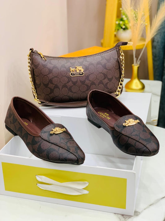 Combo deal  Coach pumps + Coach crossbody bag