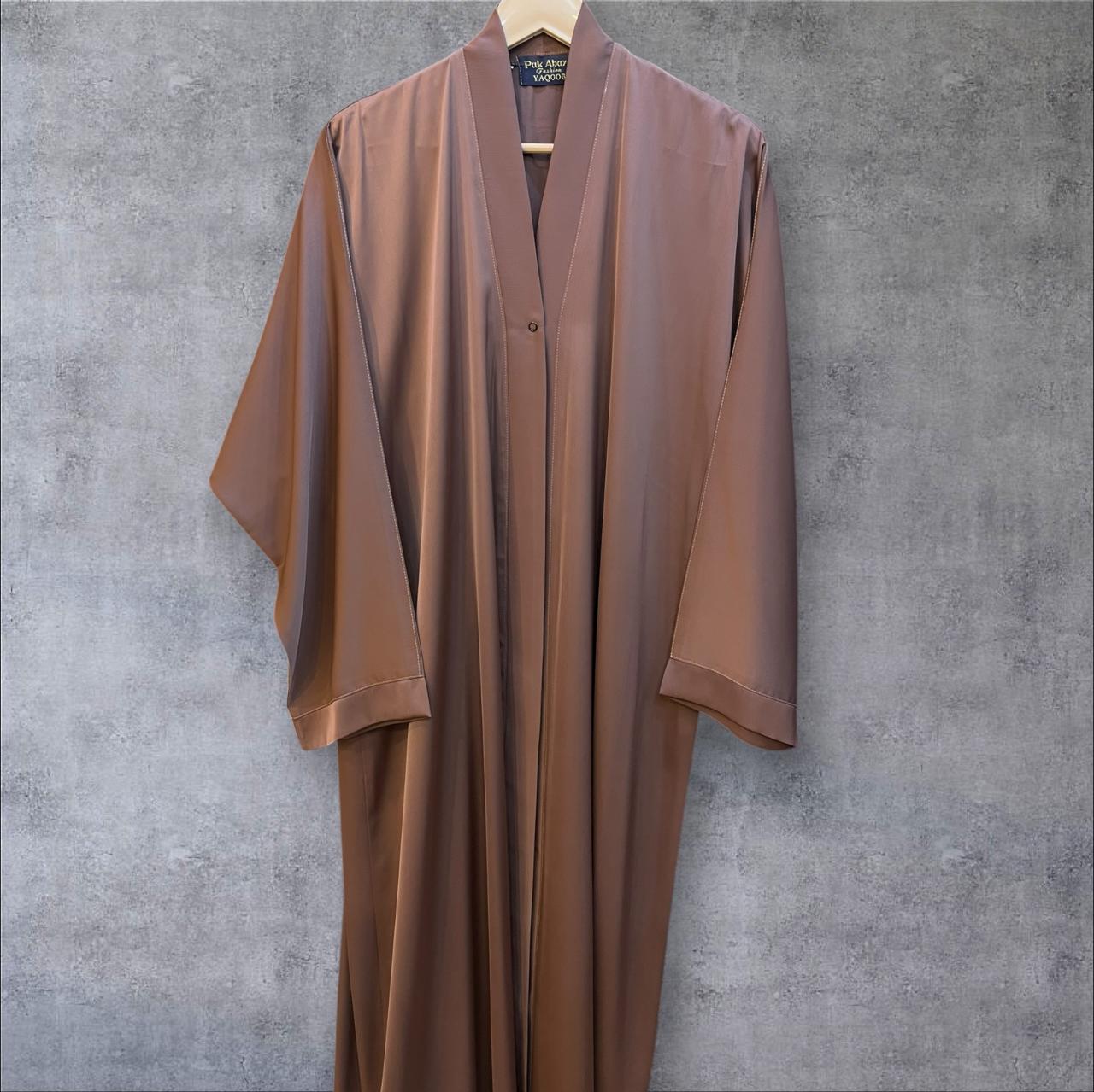 Highneck frontopen abaya