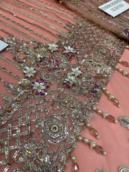 Imrozia Net Embroiderey Collection