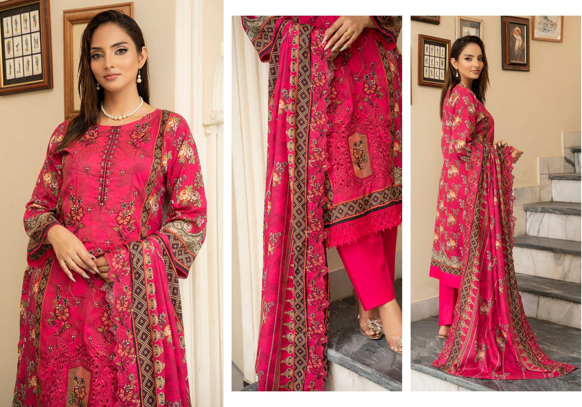 Frenzey Cutwork Dupatta Series