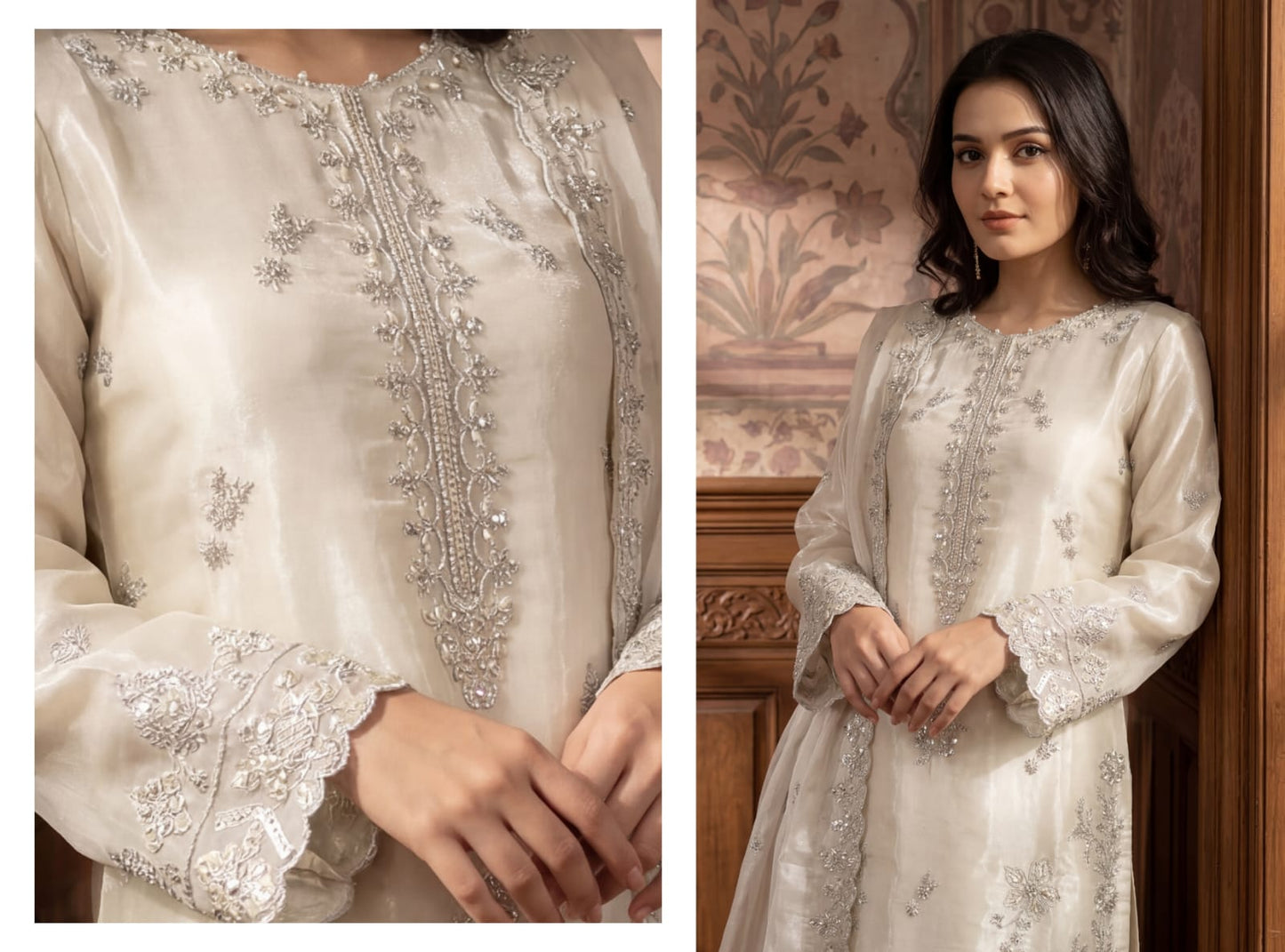 TENA Stitched Fancy Embroidered Sheesha Silk Collection