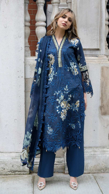 ALZOHAIB SUNSHINE BLOOM England Stories Embroidered Lawn