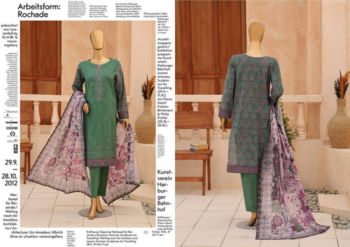 ASASA Digital Printed Embroidered Collection