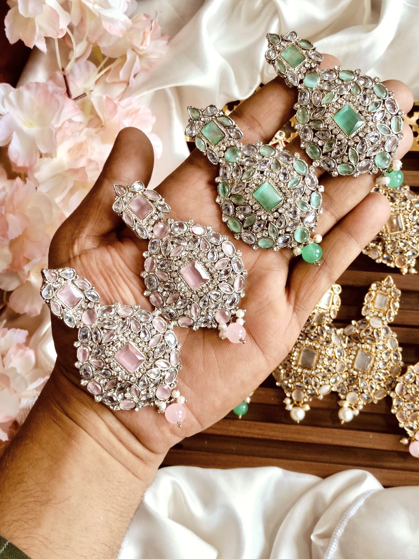 Beautiful Egyption Stone Earings