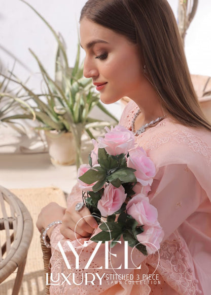 AYZEL GUZEL  FORMAL 3 PIECE Stitched Collection