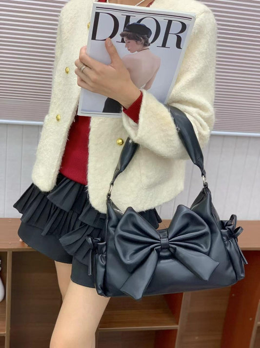 OFFICIAL BRANDED BOW STYLE HANDBAG & CROSSBODY