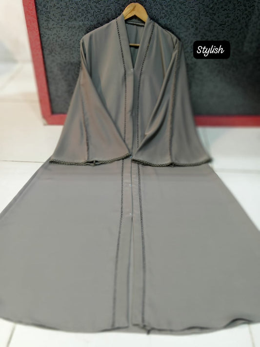 Front Open Abaya