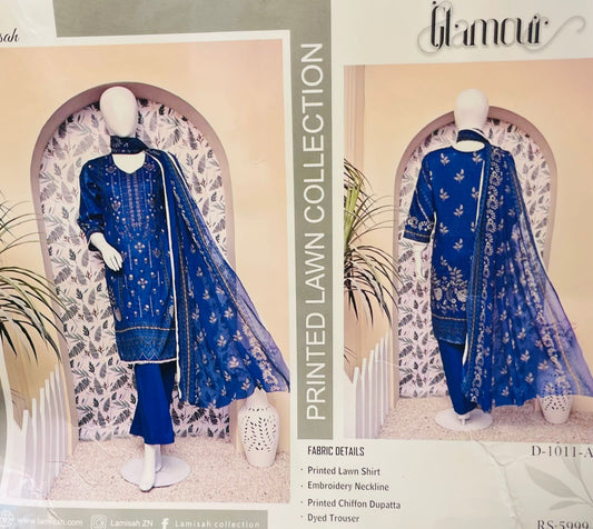 Glamour Printed Lawn