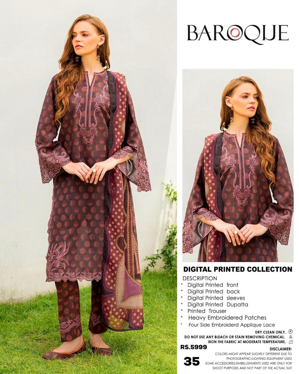 Baroque LAWN COLLECTION 2026