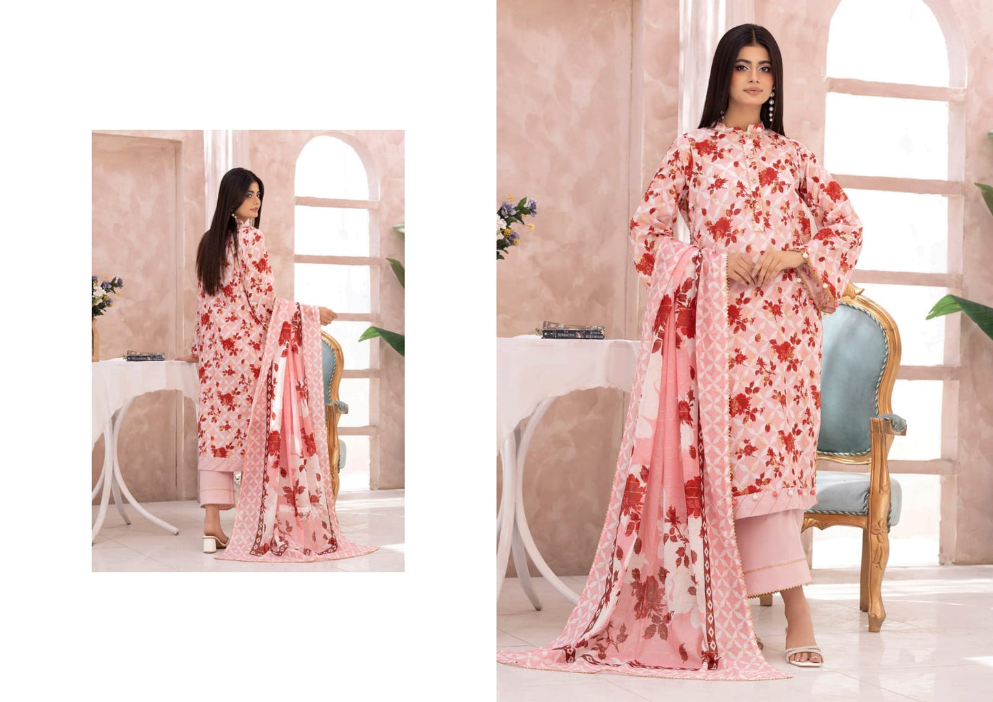 BINT-E-NOOR ORGANZA Embroidered  ZORALINE