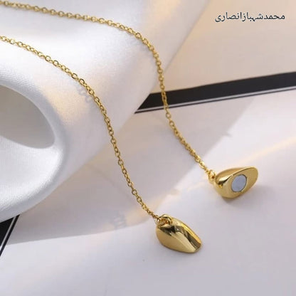 Magnet Heart Loket Chain