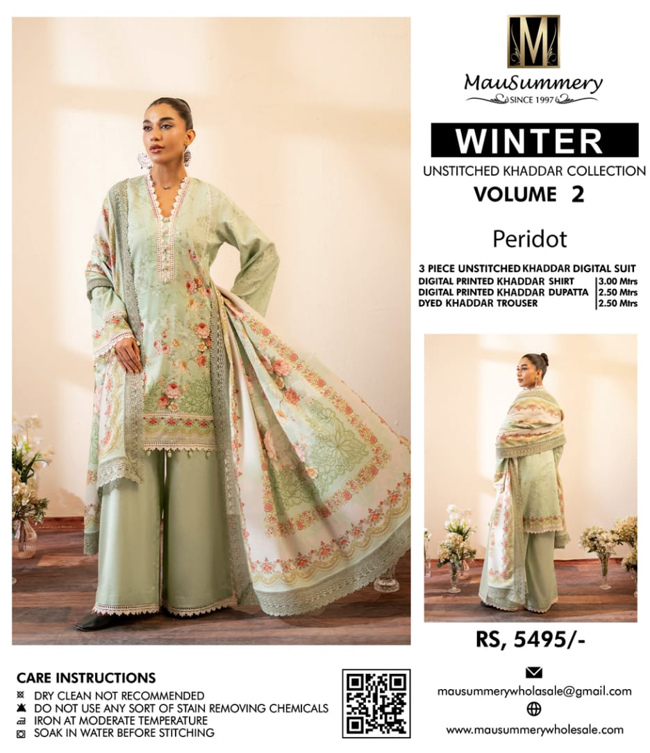 MAUSUMMERY Digital Printed KHADDAR Collection