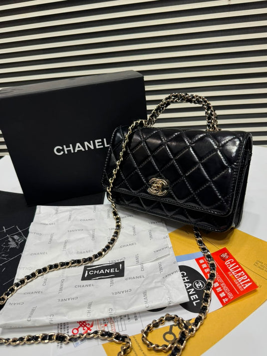 Chanel Top Handle Flap Bag
