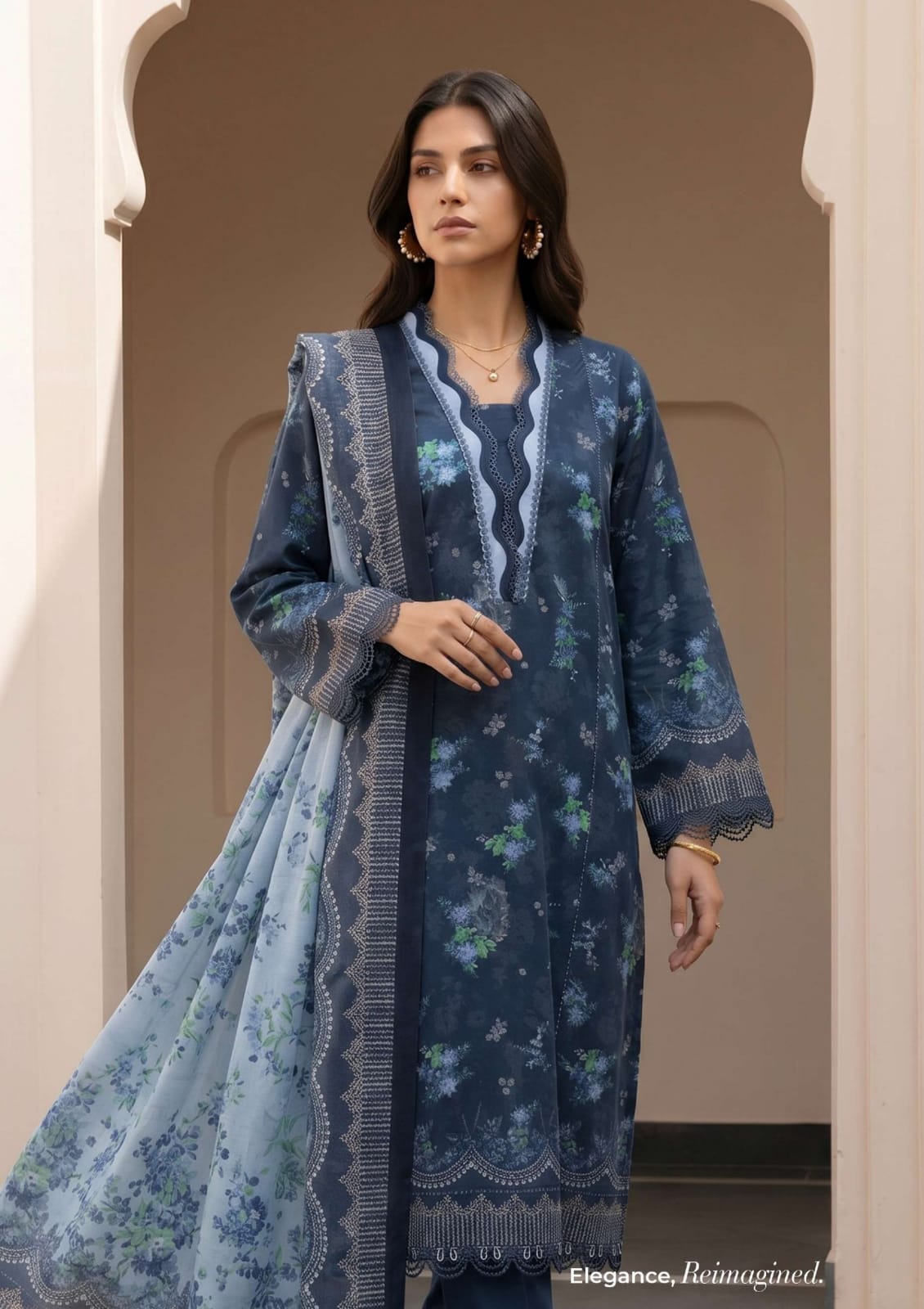 ZELLBURY LAWN Printed 3 PIECE Collection VOL-6 2026