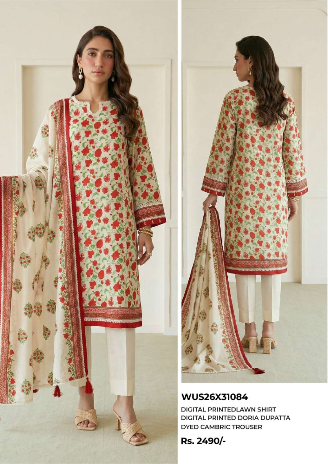 ZELLBURY UNSTITCHED LAWN
