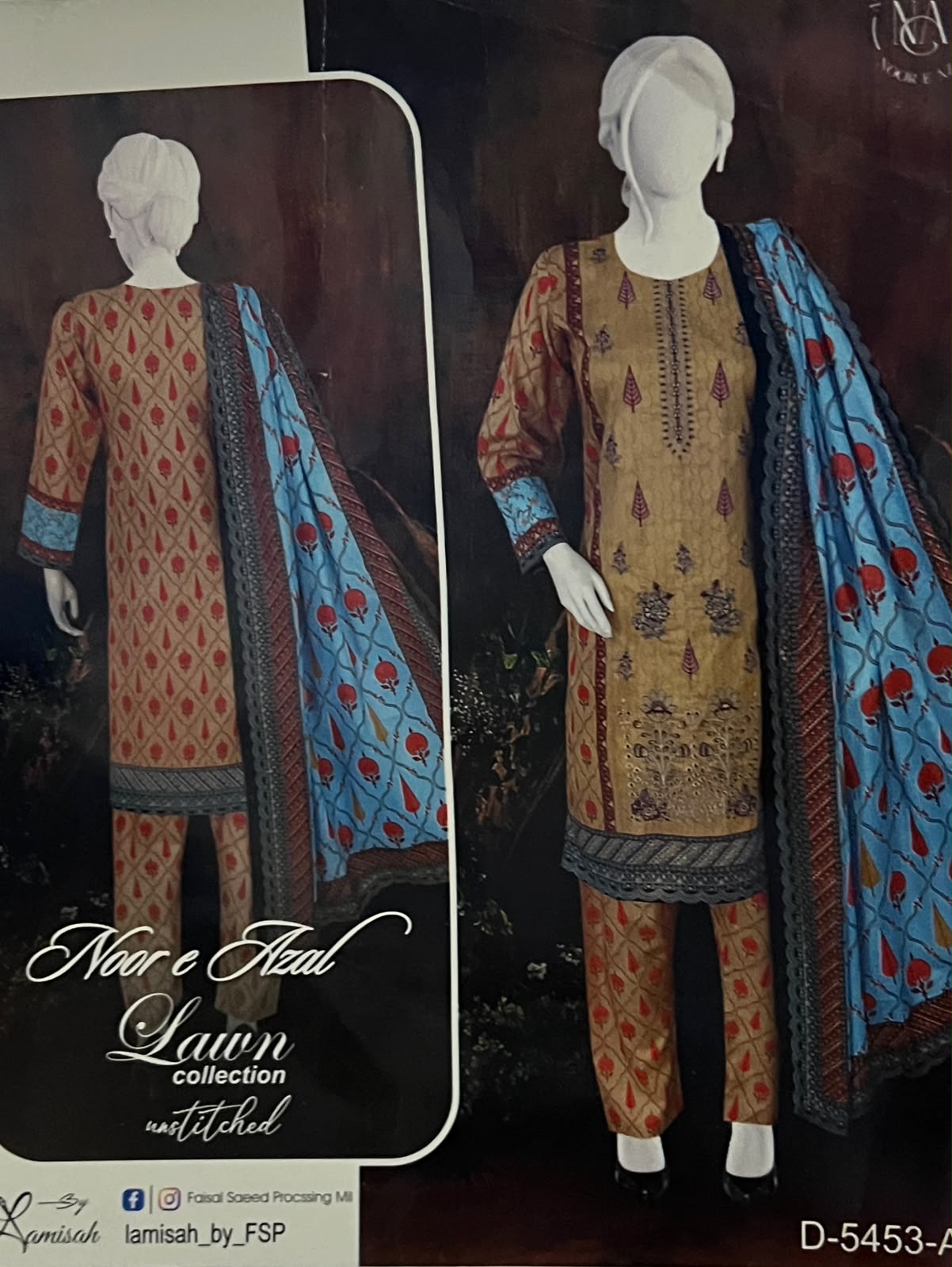 Noor e Azal Lawn 2026 Collection