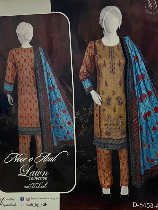 Noor e Azal Lawn 2026 Collection