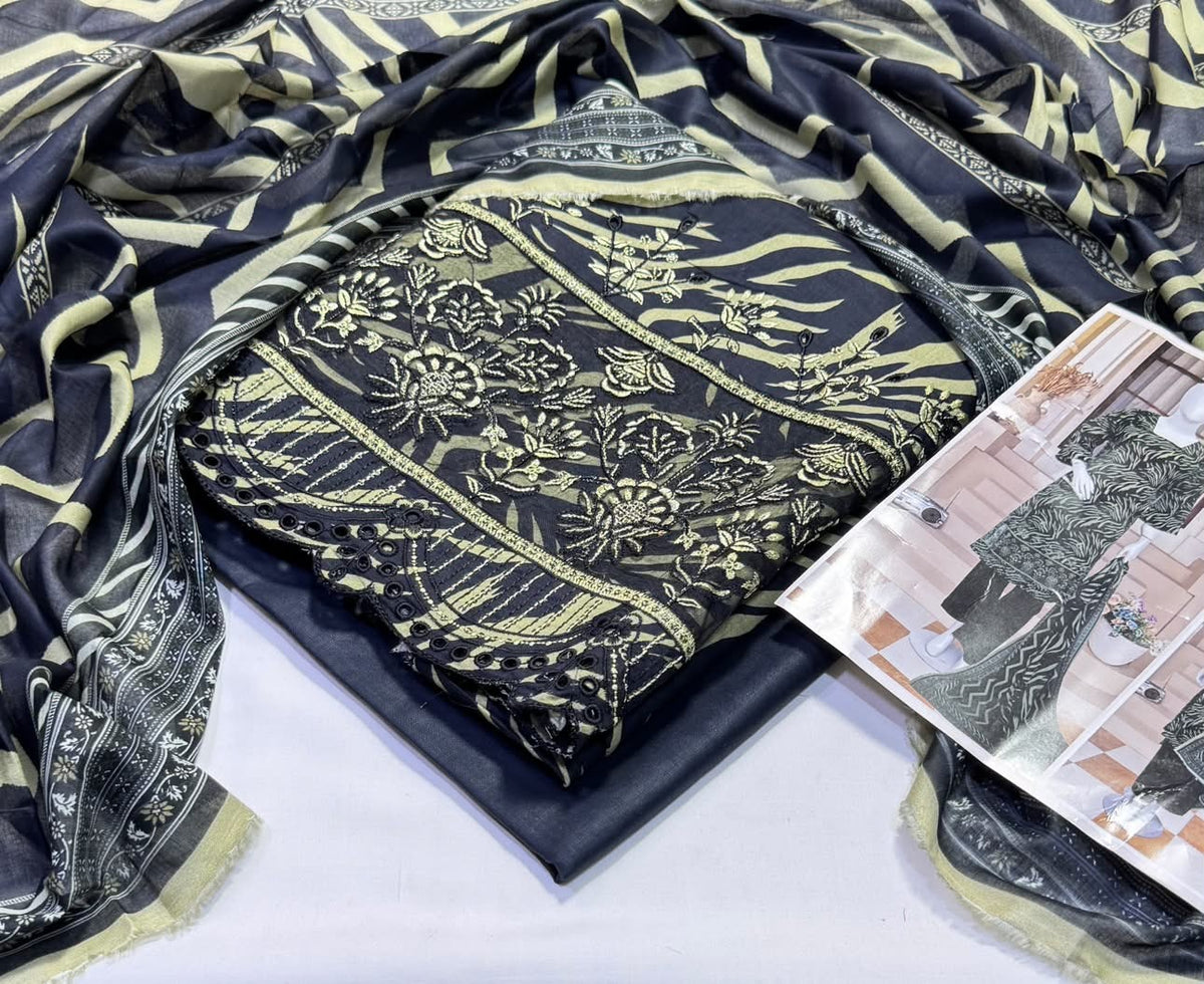Boring Daman Embroidered Collection