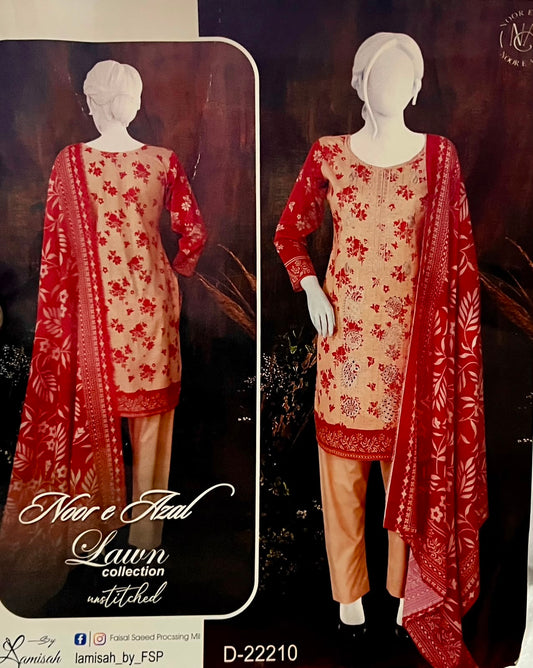 Noor e Azal Lawn 2026 Collection