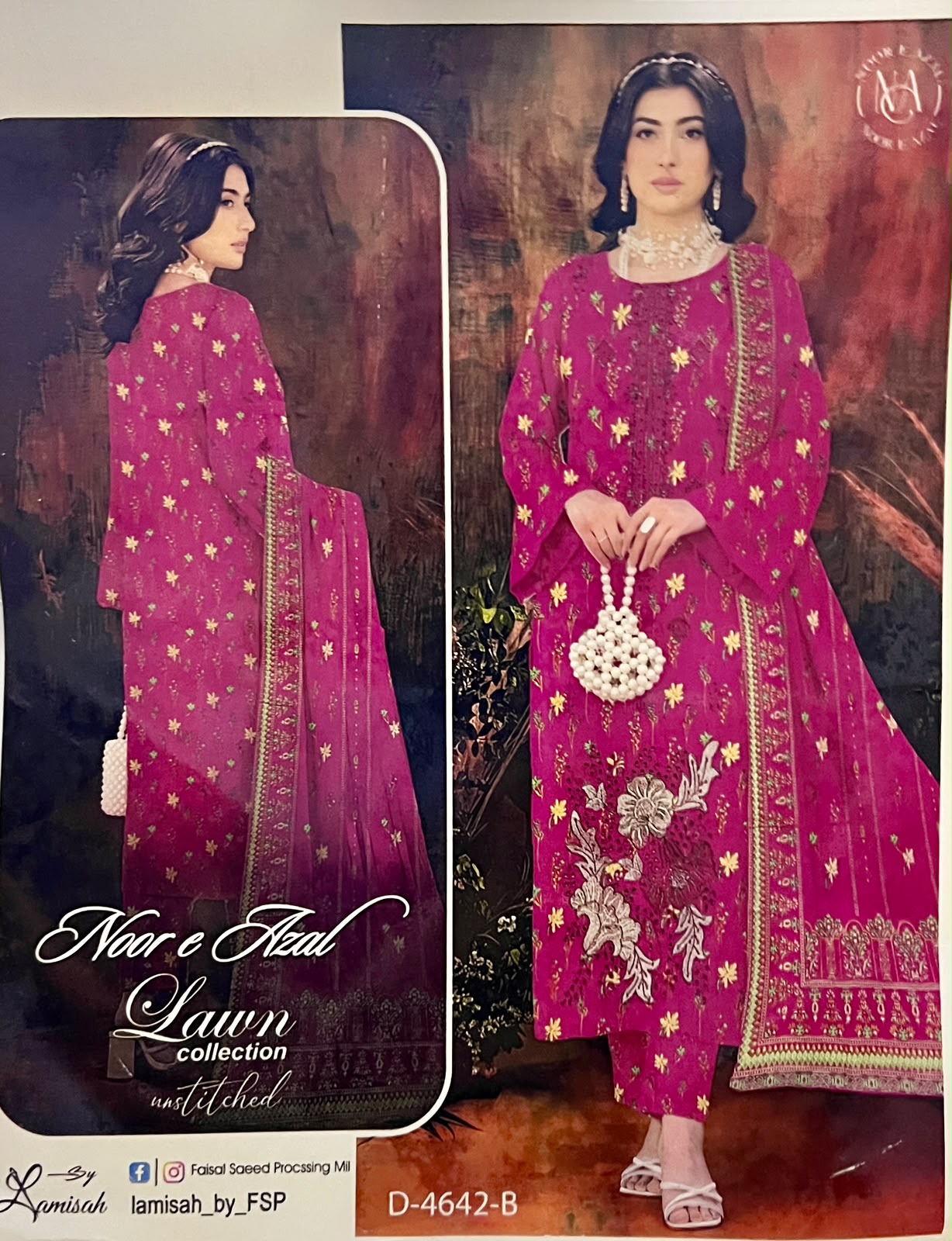 Noor e Azal Lawn 2026 Collection