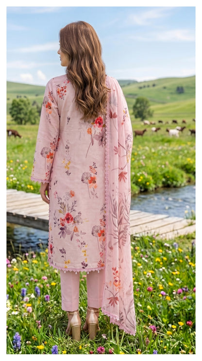 COLORS DIGITAL PRINTED LAWN CHIFFON DUPATTA EDITION