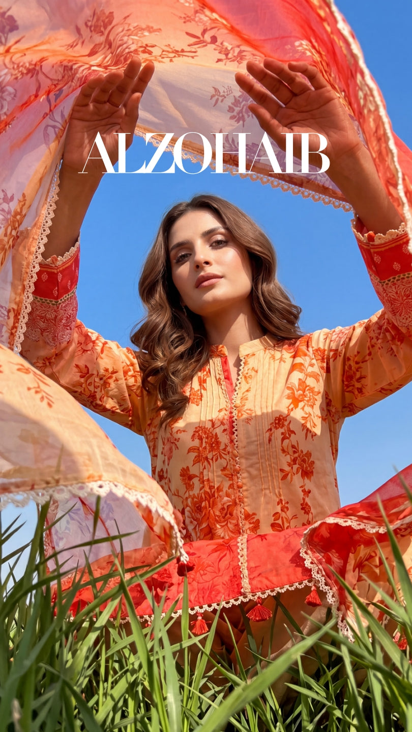 COLORS DIGITAL PRINTED LAWN CHIFFON DUPATTA EDITION