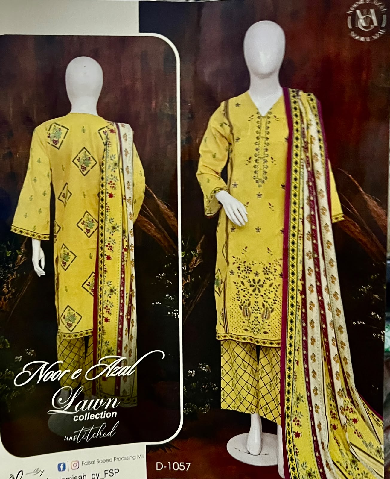 Noor e Azal Lawn 2026 Collection