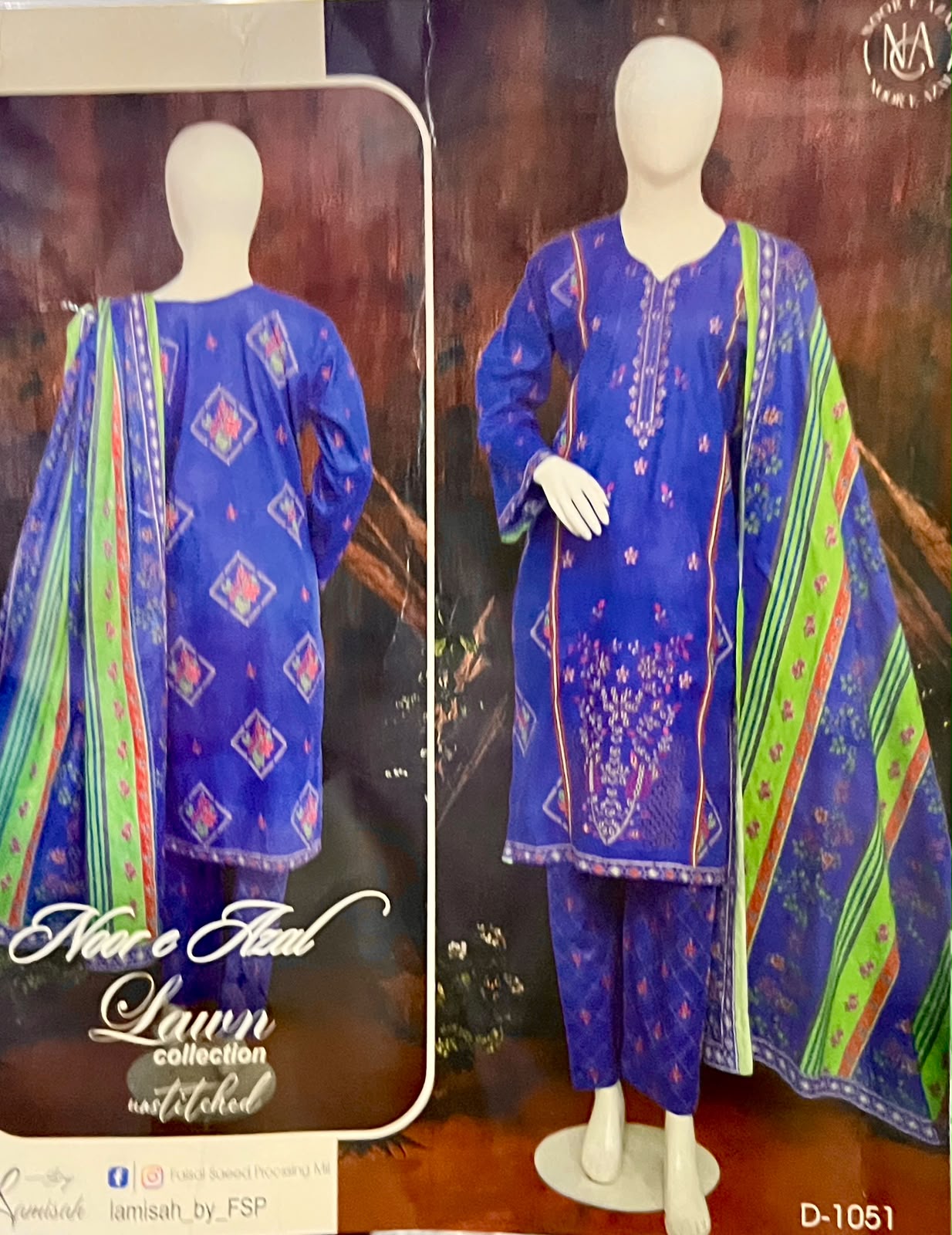 Noor e Azal Lawn 2026 Collection