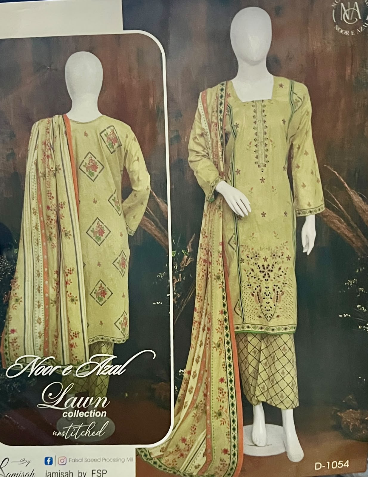 Noor e Azal Lawn 2026 Collection