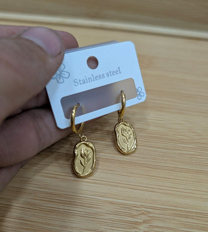 stainless steel earrings