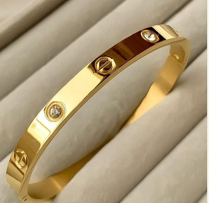 stainless steel bangles two
