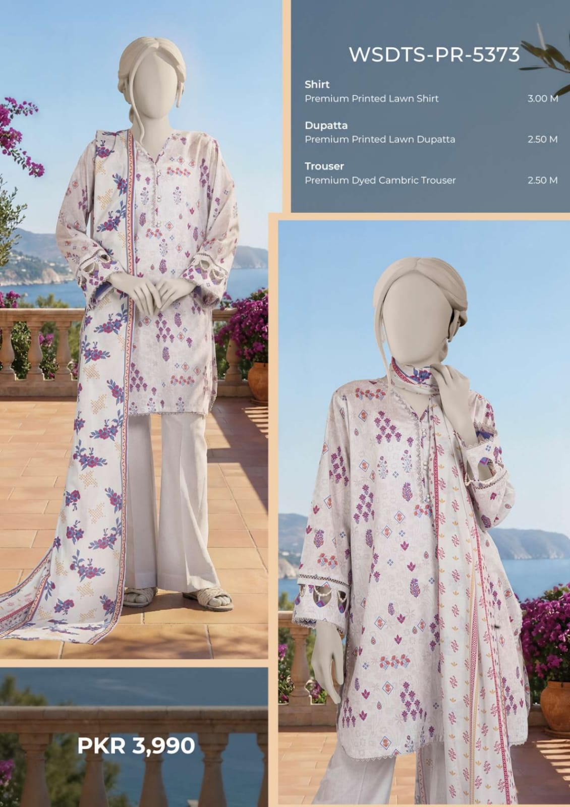 MTJ Spring Summer DIGITAL PRINTED LAWN COLLECTION Vol 14 2026
