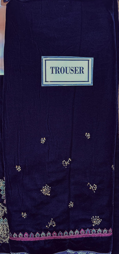 Jazmin Velvet Embroidered