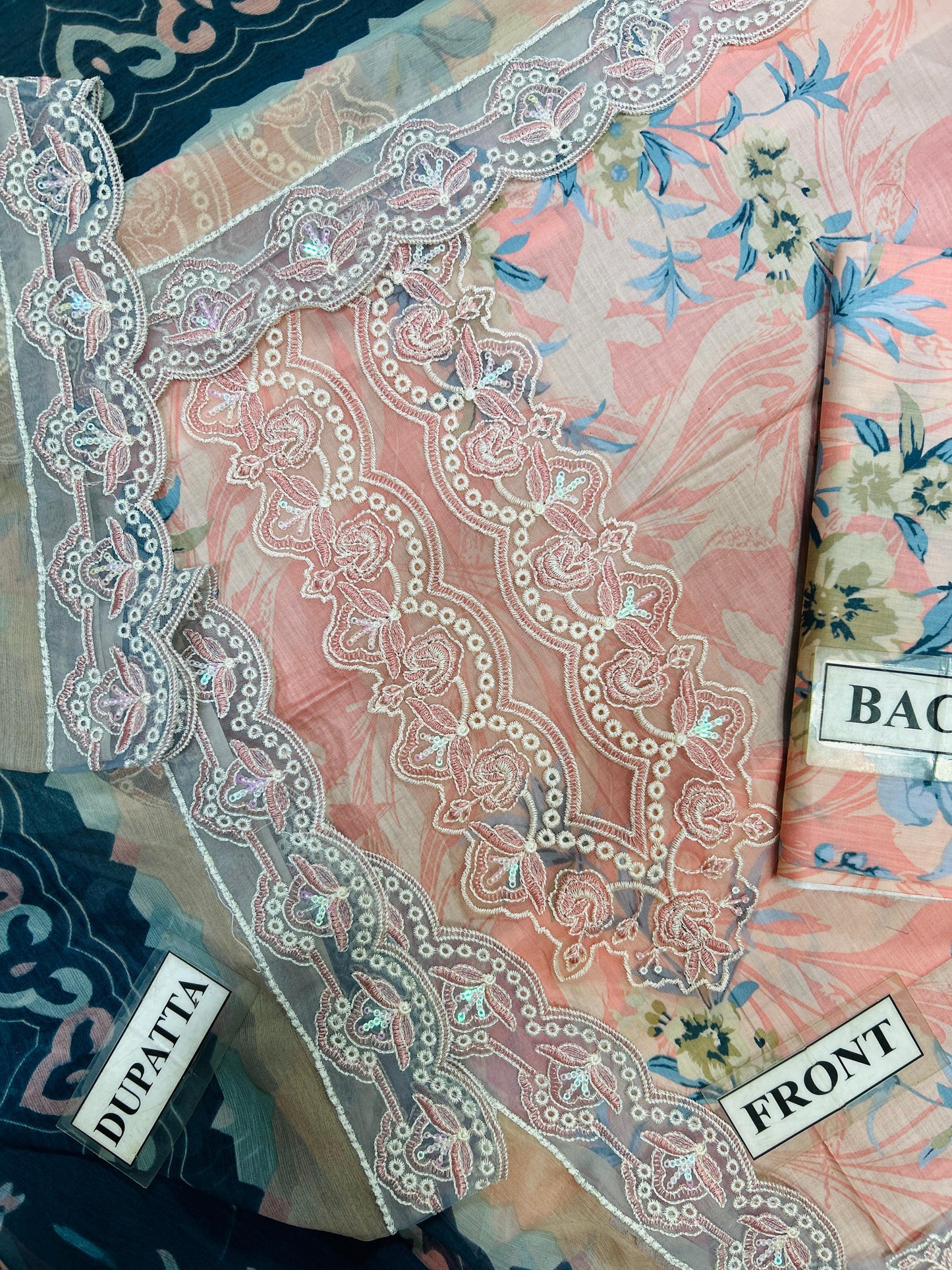 SAHAR BLUSH AZURE