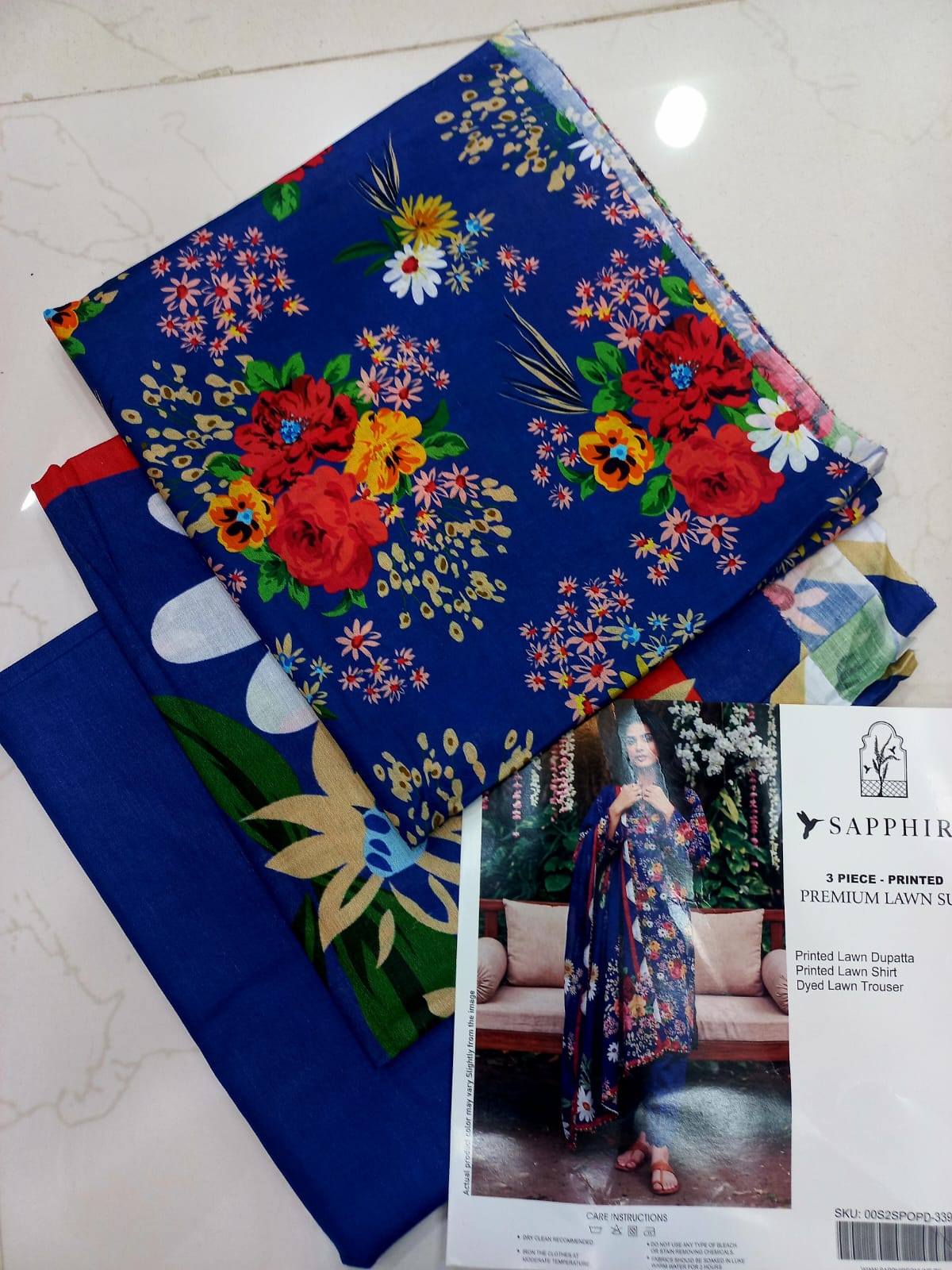 Digital Printed Lawn SAPPHIRE