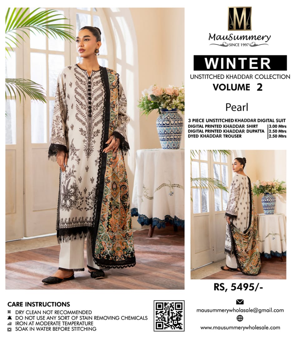 MAUSUMMERY Digital Printed KHADDAR Collection